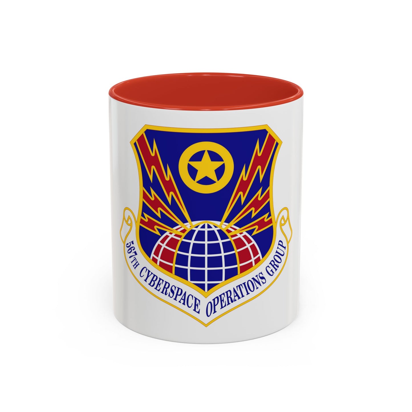 567 Cyberspace Operations Group ACC (U.S. Air Force) Accent Coffee Mug