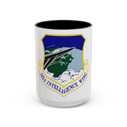 102d Intelligence Wing (U.S. Air Force) Accent Coffee Mug