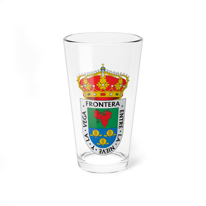 Escudo de Huétor Vega (Spain) (Coat of Arms) Pint Glass 16oz