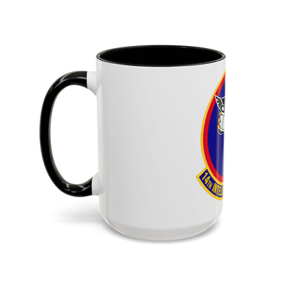 14 Intelligence Squadron AFRC (U.S. Air Force) Accent Coffee Mug