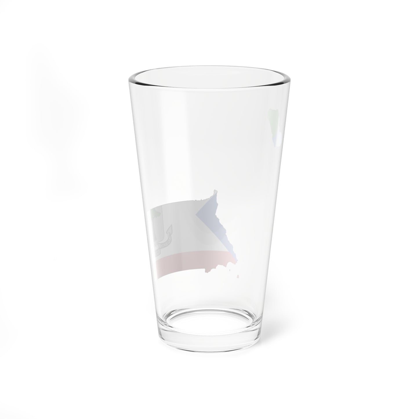 Flag map of Equatorial Guinea (Equatorial Guinea) Pint Glass 16oz