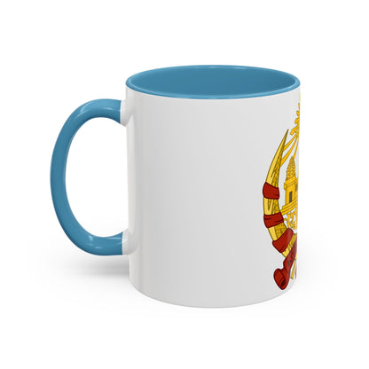 Coat of arms of the Khmer Republic - Accent Coffee Mug