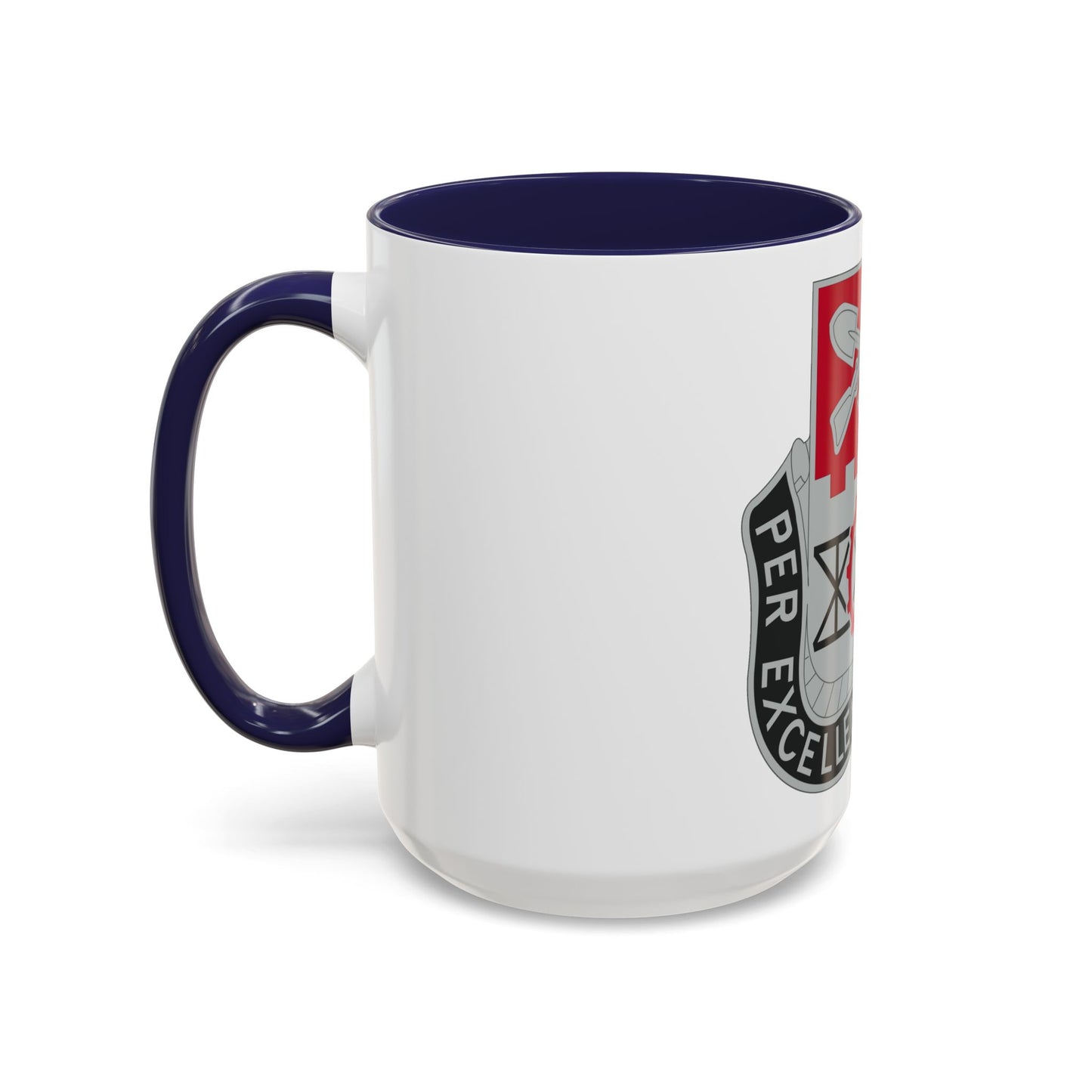 206 Engineer Battalion (U.S. Army) Accent Coffee Mug