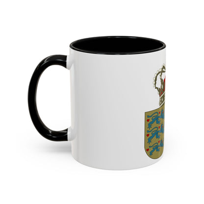 Coat of arms of the County of Greenland - Accent Coffee Mug