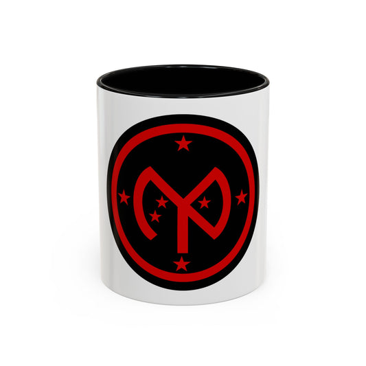 27th Infantry Division SSI (U.S. Army) Accent Coffee Mug