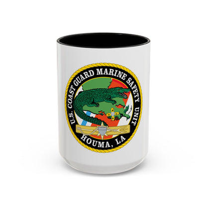 USCG Marine Safety Unit Houma LA (U.S. Coast Guard) Accent Coffee Mug