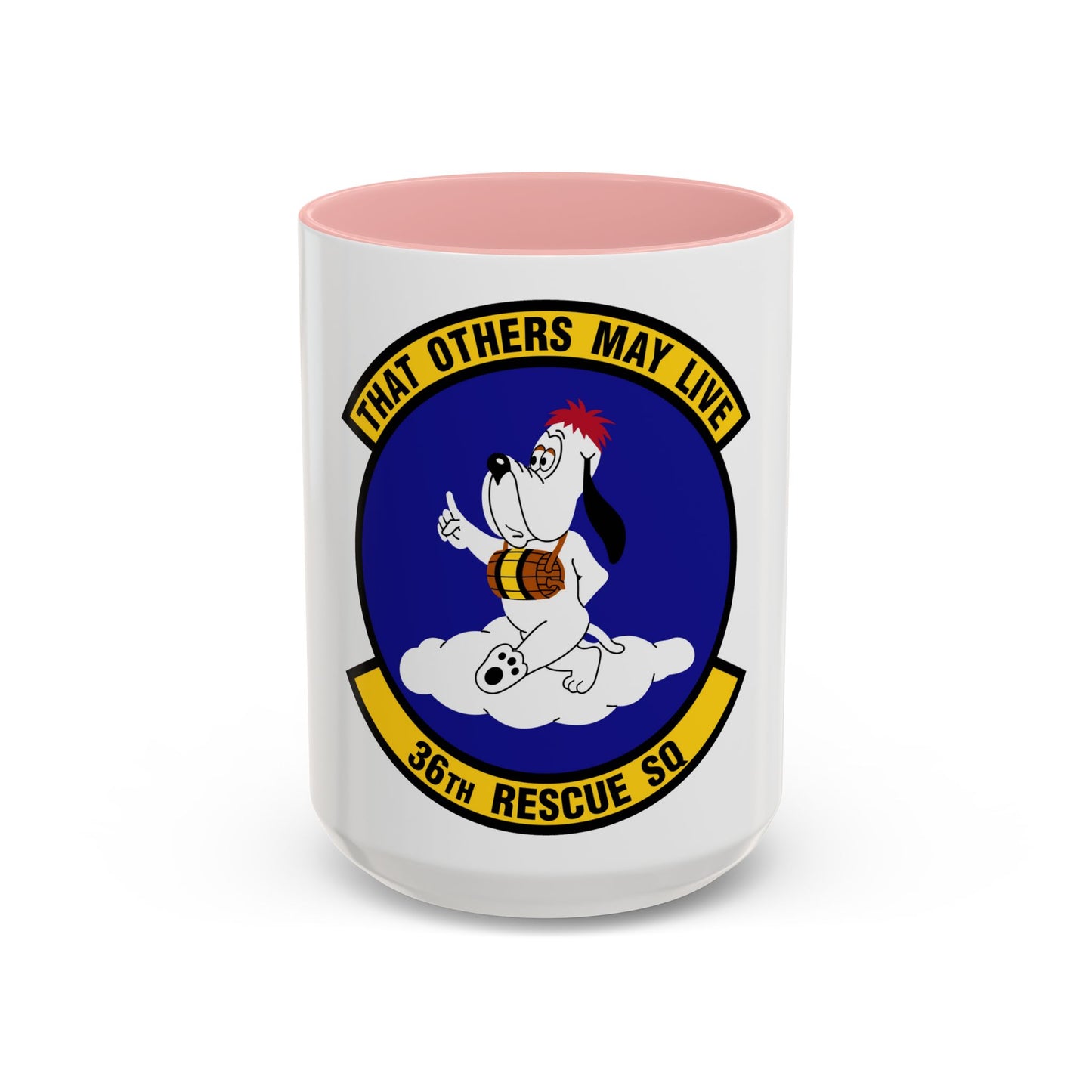 36 Rescue Sq AETC (U.S. Air Force) Accent Coffee Mug