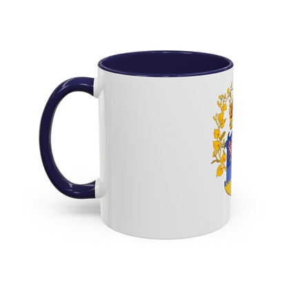 Coat of arms of the lands of the Bohemian Crown - Accent Coffee Mug
