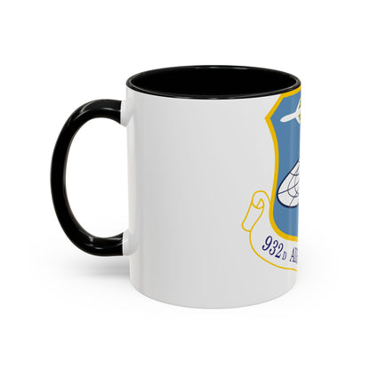 932 Airlift Wing AFRC (U.S. Air Force) Accent Coffee Mug