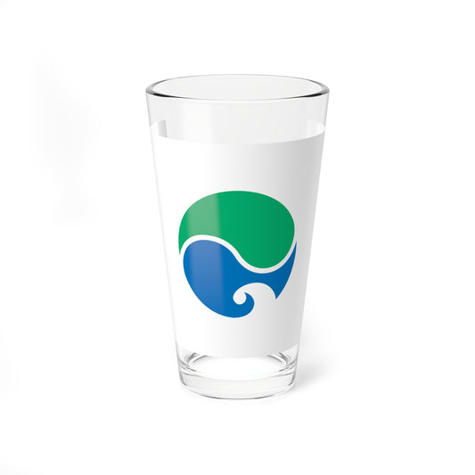 Flag of Hamamatsu Shizuoka (Japan) Pint Glass 16oz