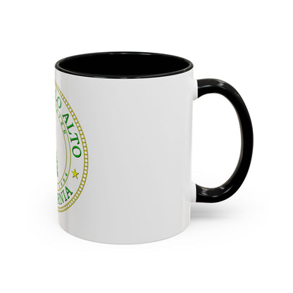 Seal of Palo Alto California - Accent Coffee Mug