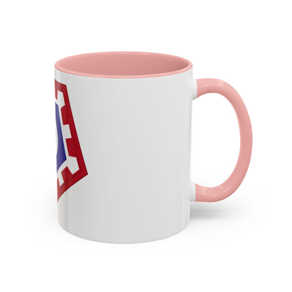 117 Engineer Brigade (U.S. Army) Accent Coffee Mug
