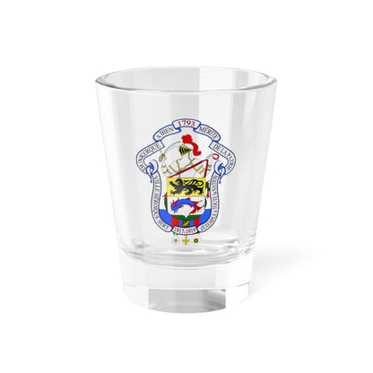 Grandes Armes de la Ville de Dunkerque-1919 (France) (Coat of Arms) Shot Glass 1.5oz