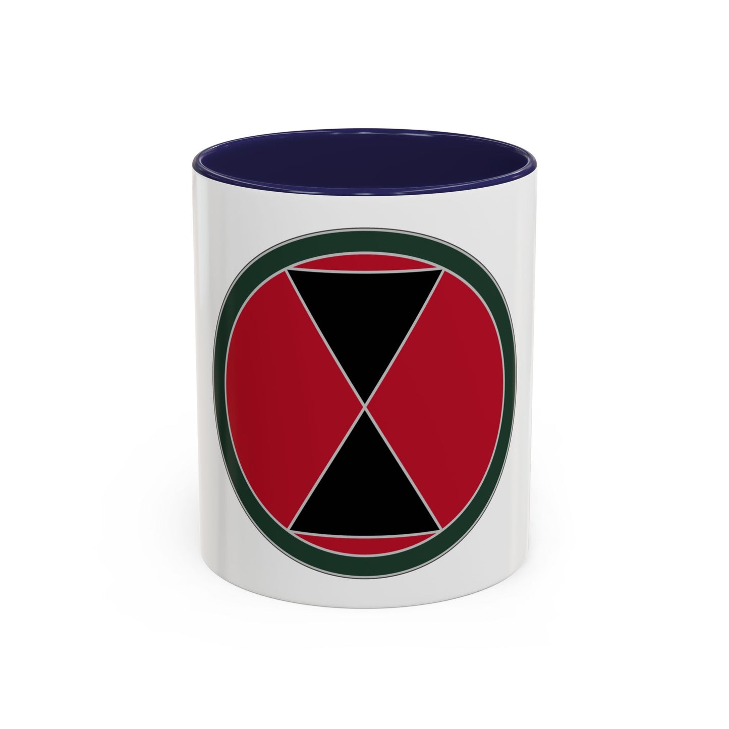 7 Infantry Division (U.S. Army) Accent Coffee Mug