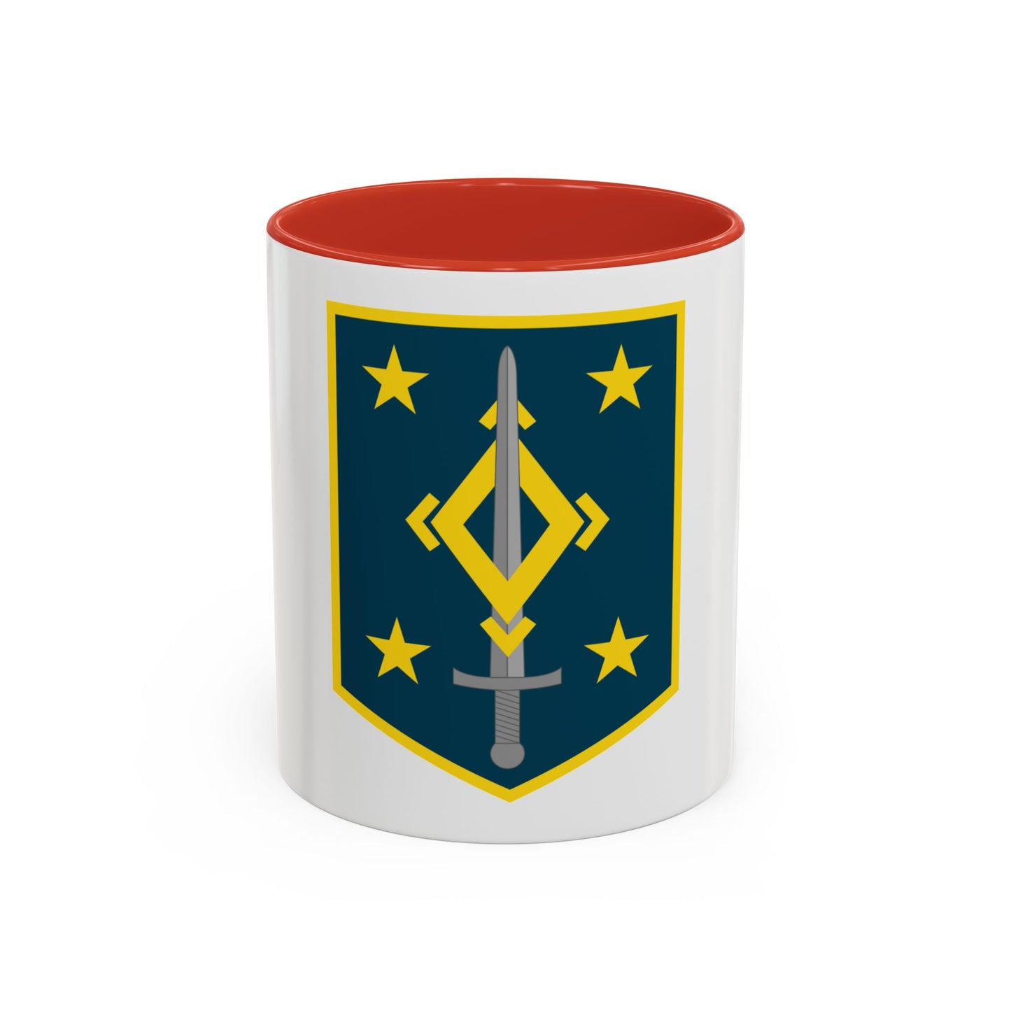 4th Maneuver Enhancement Brigade (U.S. Army) Accent Coffee Mug