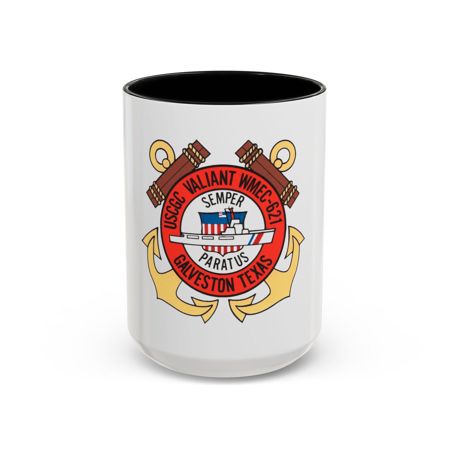 USCGC Valiant WMEC 621 (U.S. Coast Guard) Accent Coffee Mug