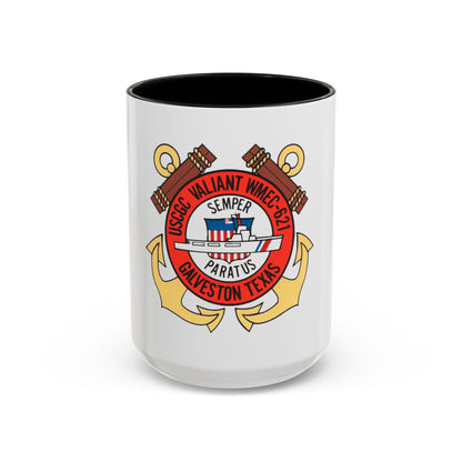 USCGC Valiant WMEC 621 (U.S. Coast Guard) Accent Coffee Mug
