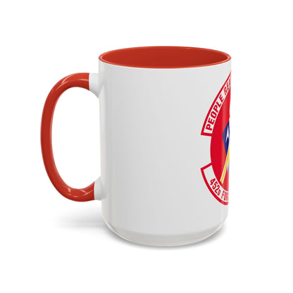 452 Force Support Squadron AFRC (U.S. Air Force) Accent Coffee Mug
