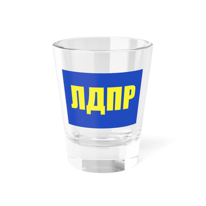 Flag of the Liberal Democratic Party of Russia (Russia) Shot Glass 1.5oz