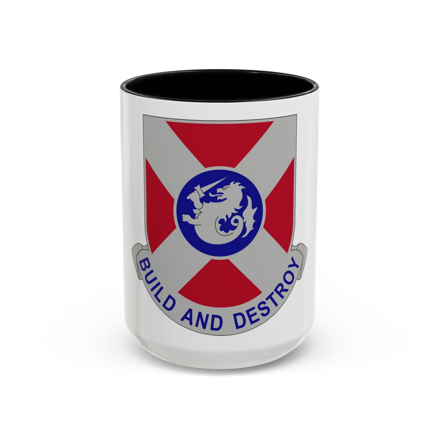 391 Engineer Battalion (U.S. Army) Accent Coffee Mug