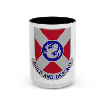 391 Engineer Battalion (U.S. Army) Accent Coffee Mug