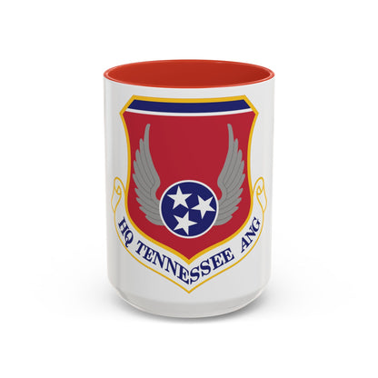 HQ Tennessee Air National Guard (U.S. Air Force) Accent Coffee Mug