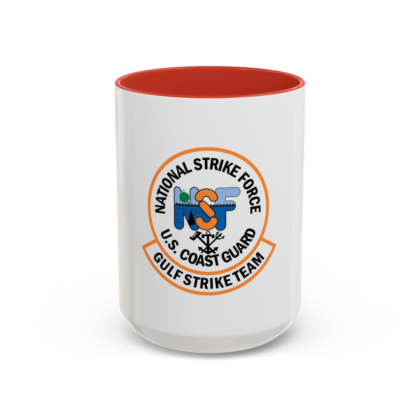 USCG Gulf Strike Team NSF (U.S. Coast Guard) Accent Coffee Mug