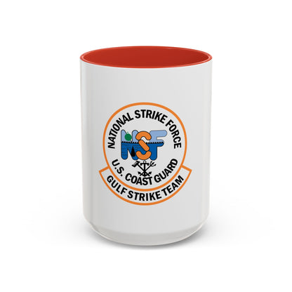 USCG Gulf Strike Team NSF (U.S. Coast Guard) Accent Coffee Mug