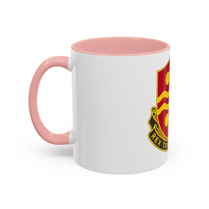 246 Field Artillery Battalion (U.S. Army) Accent Coffee Mug