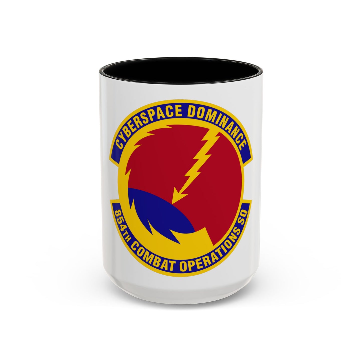 854 Combat Operations Squadron AFRC (U.S. Air Force) Accent Coffee Mug