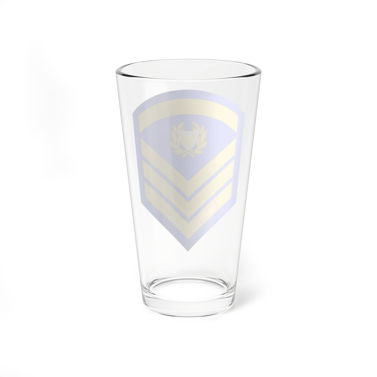 Cyprus Air Force OR 7 (Cyprus) (Military Rank) Pint Glass 16oz
