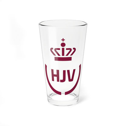 Danish Home Guard logo (Denmark) (Coat of Arms) Pint Glass 16oz