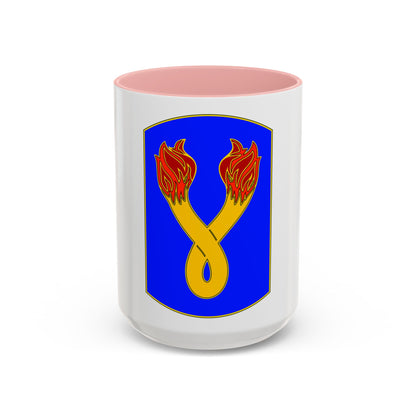 196TH INFANTRY BRIGADE (U.S. Army) Accent Coffee Mug