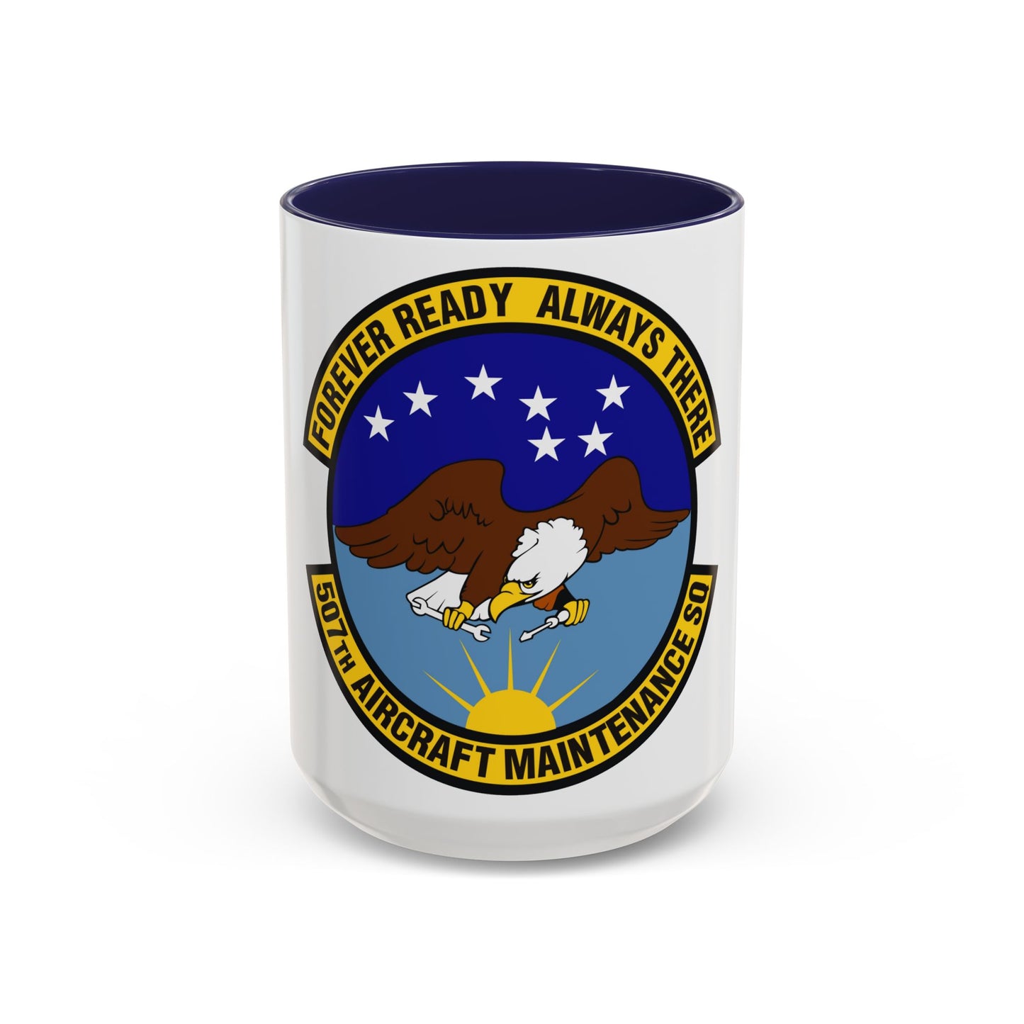 507th Aircraft Maintenance Squadron (U.S. Air Force) Accent Coffee Mug