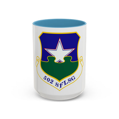 502d Security Forces and Logistics Support Group (U.S. Air Force) Accent Coffee Mug