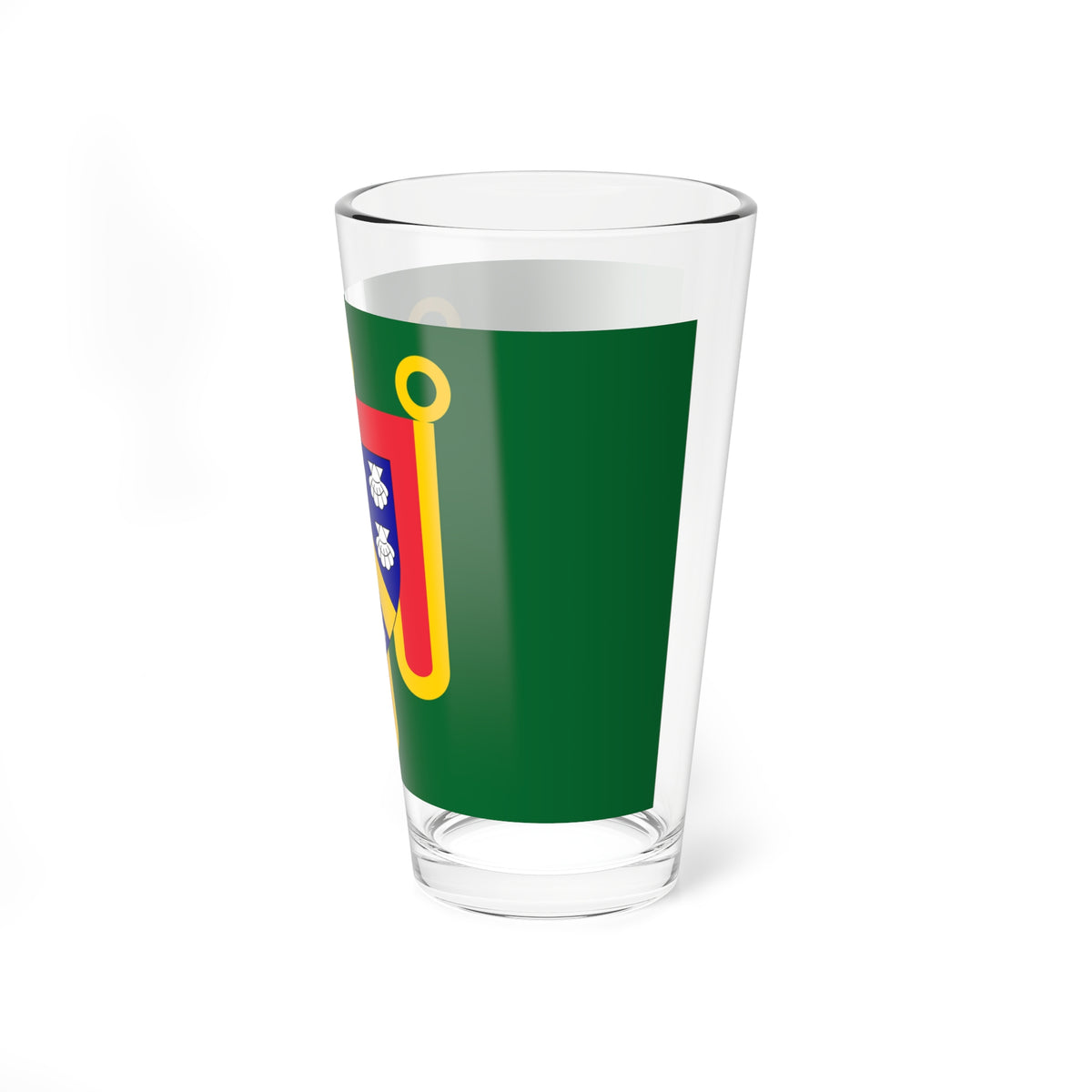 Drapeau fr departement Cantal (France) Pint Glass 16oz