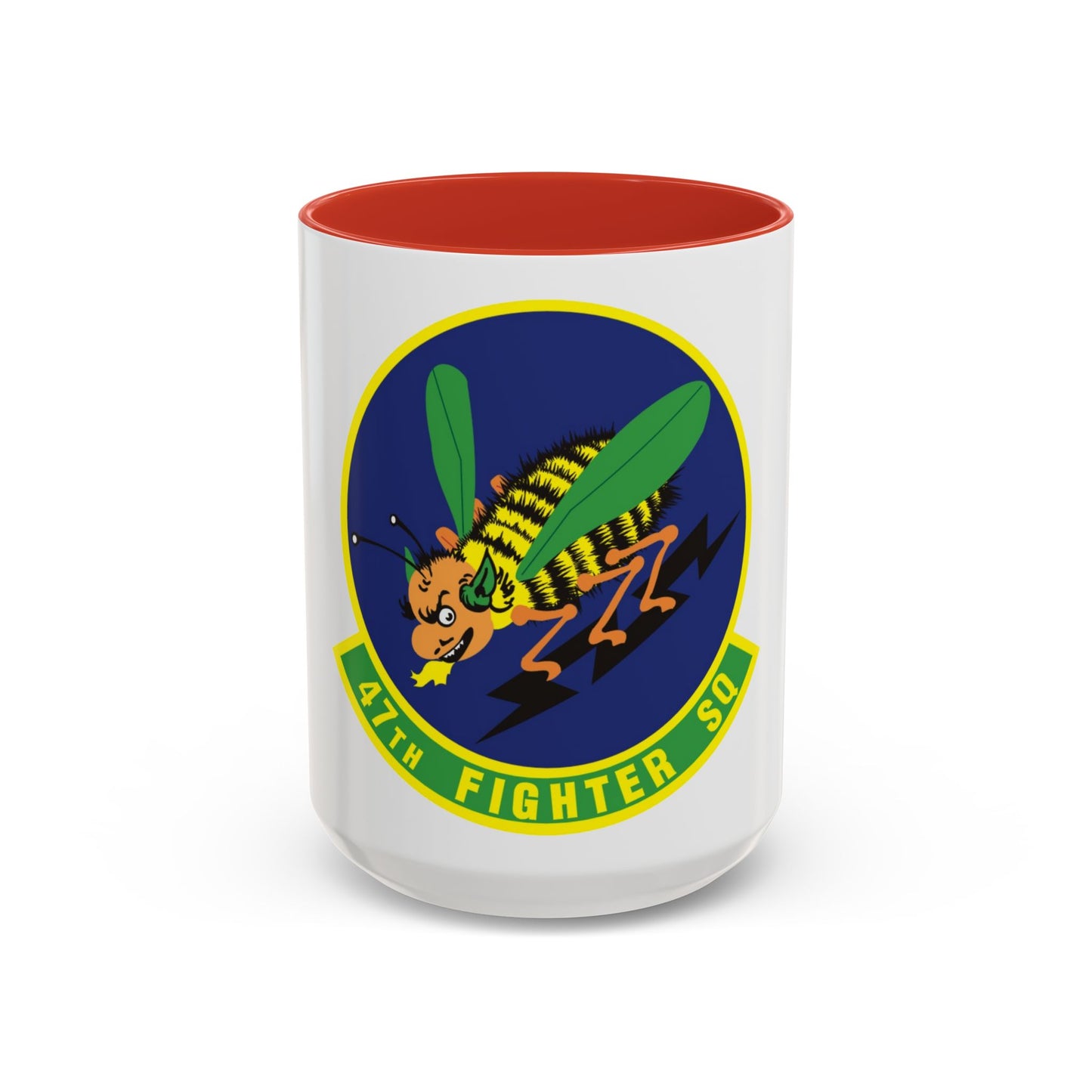 47th Fighter Squadron (U.S. Air Force) Accent Coffee Mug