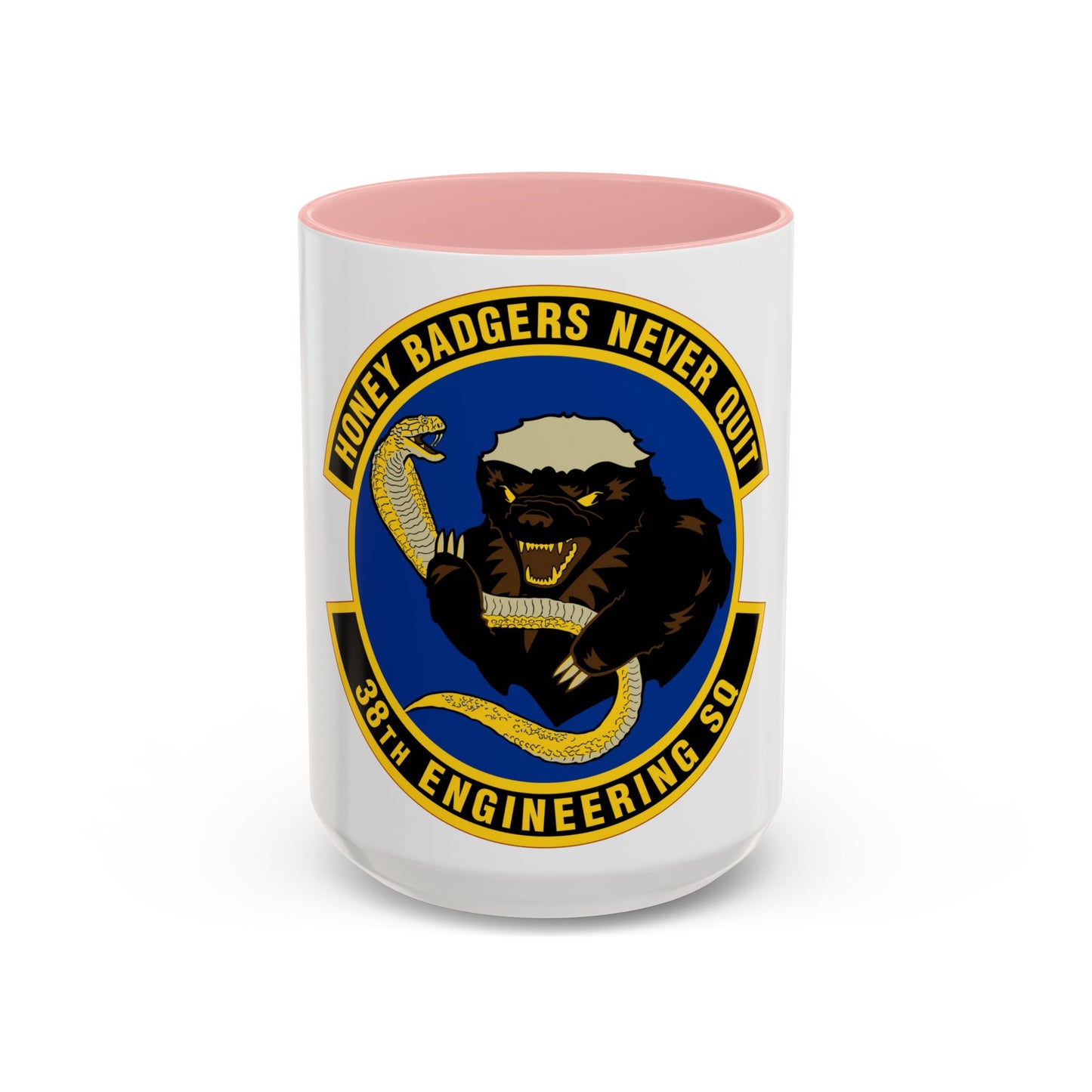 38 Engineering Squadron ACC (U.S. Air Force) Accent Coffee Mug