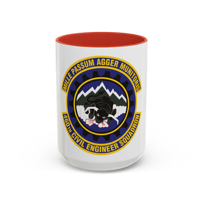 460th Civil Engineer Squadron (U.S. Air Force) Accent Coffee Mug