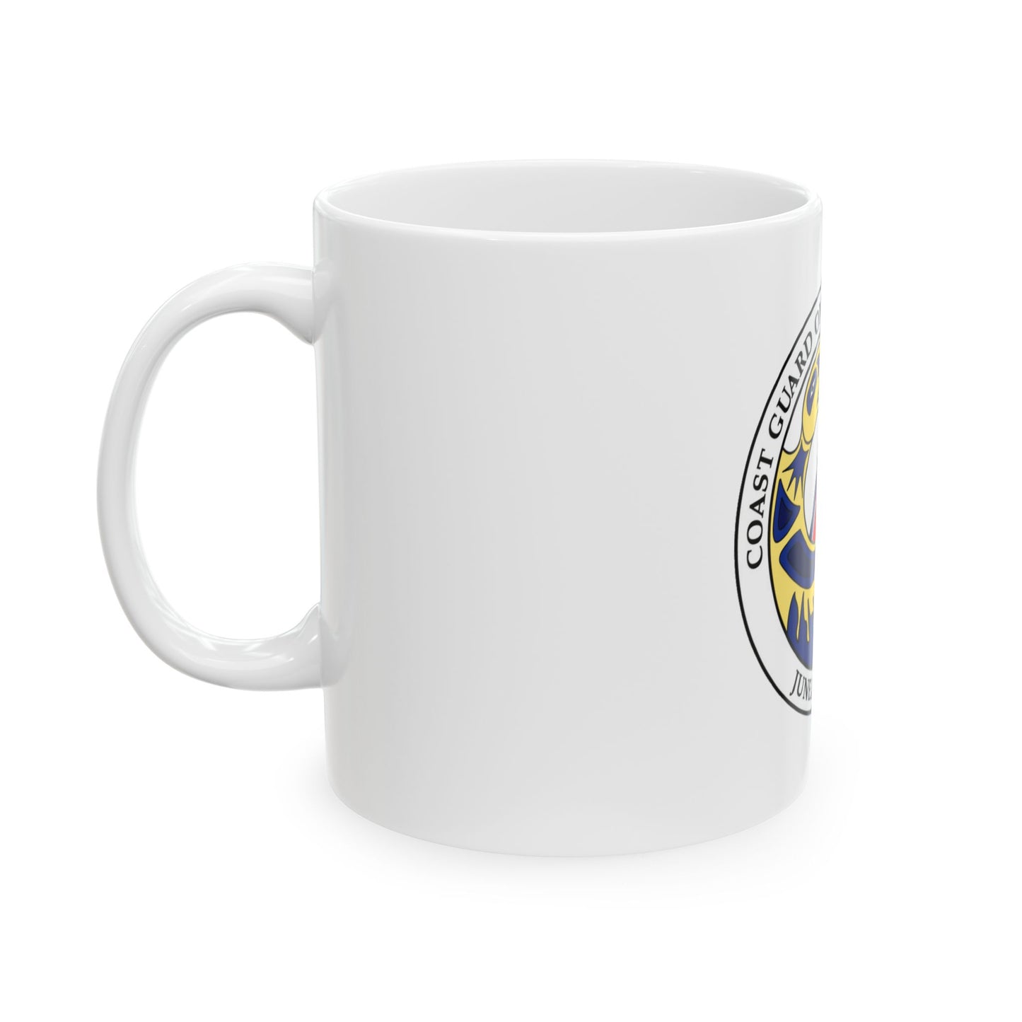 USCG Officers (U.S. Coast Guard) White Coffee Mug