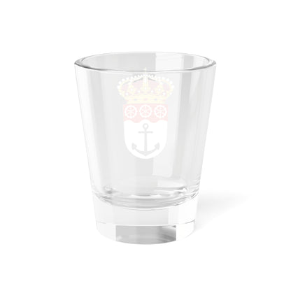 HMS Nynäshamn vapen (Sweden) (Coat of Arms) Shot Glass 1.5oz