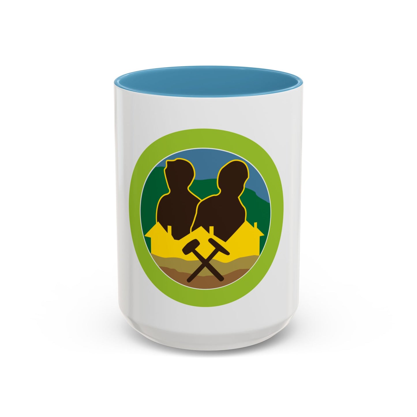Mining in Society (Boy Scout Merit Badge) Accent Coffee Mug