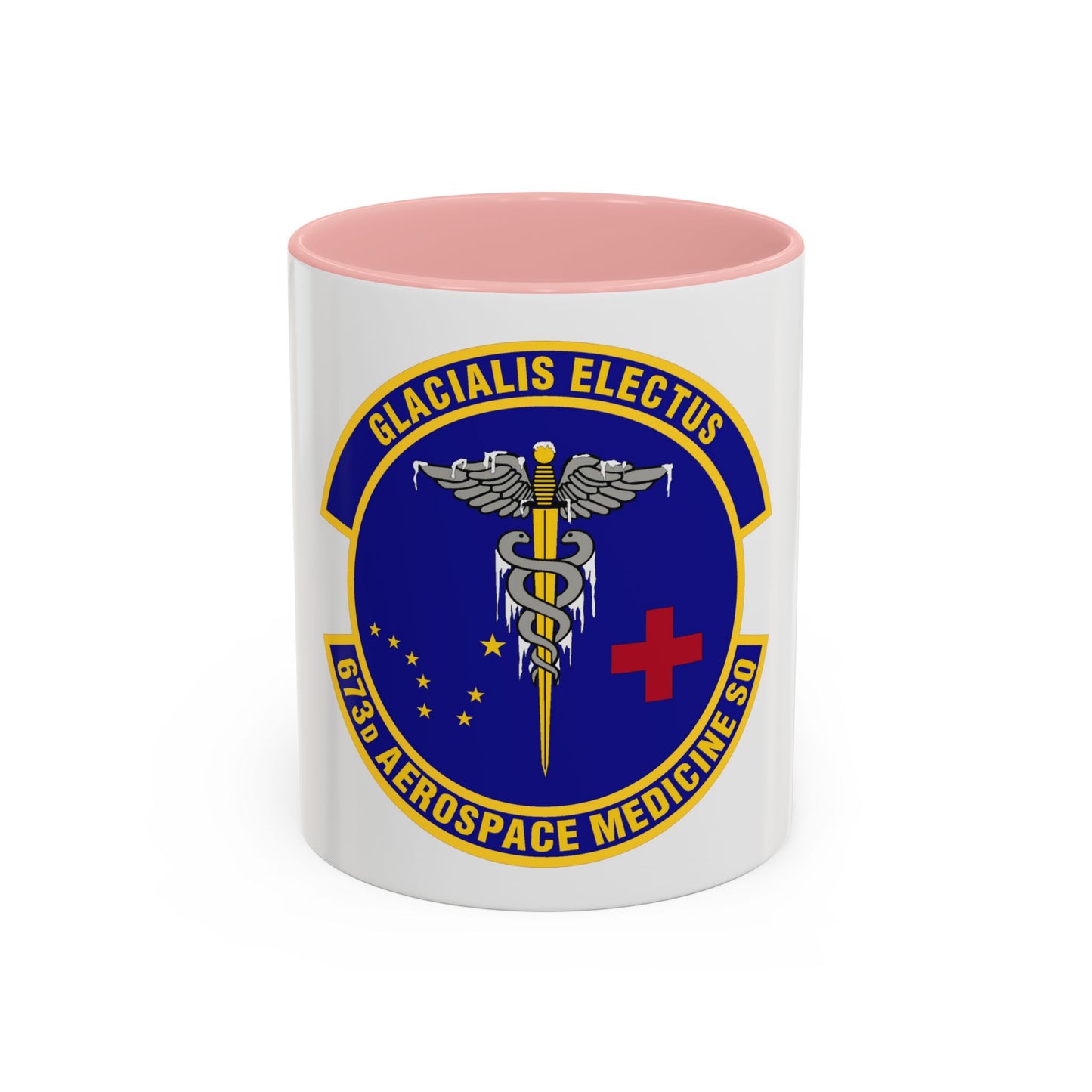 673d Aerospace Medicine Squadron (U.S. Air Force) Accent Coffee Mug