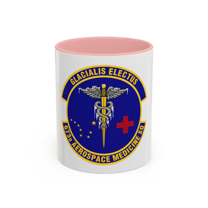 673d Aerospace Medicine Squadron (U.S. Air Force) Accent Coffee Mug