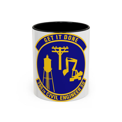 796th Civil Engineer Squadron (U.S. Air Force) Accent Coffee Mug