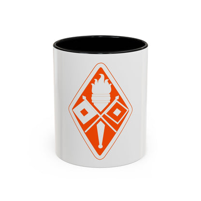 Signal Center and Fort Gordon and School (U.S. Army) Accent Coffee Mug