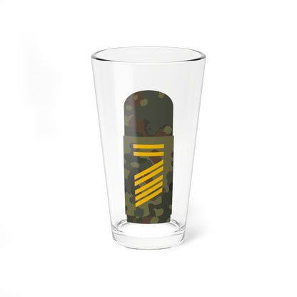 MA 5G5 16 Oberstabsgefreiter BA L (Military Rank) Pint Glass 16oz