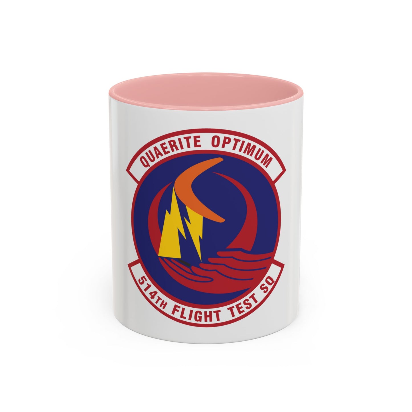 514th Flight Test Squadron (U.S. Air Force) Accent Coffee Mug