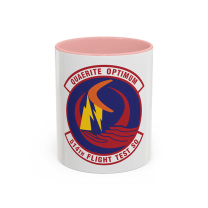 514th Flight Test Squadron (U.S. Air Force) Accent Coffee Mug