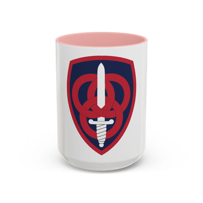 3 Personnel Command (U.S. Army) Accent Coffee Mug